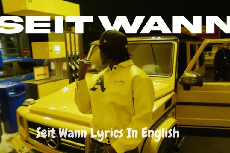 Seit Wann Lyrics In English