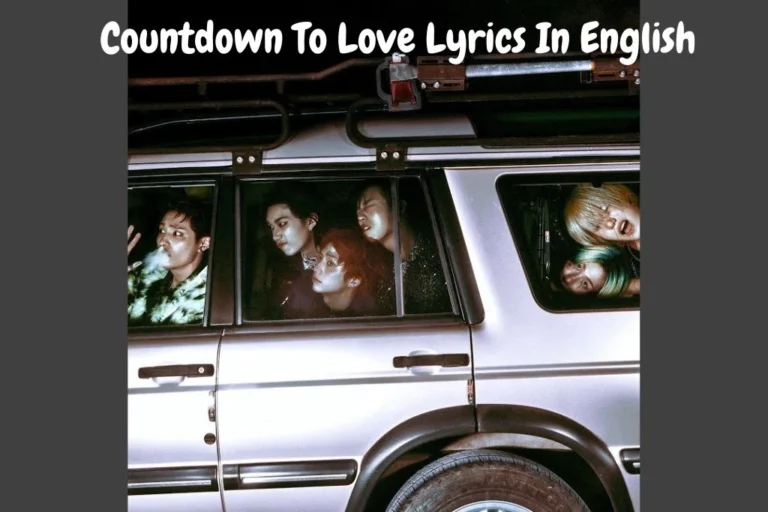 Countdown To Love Lyrics In English