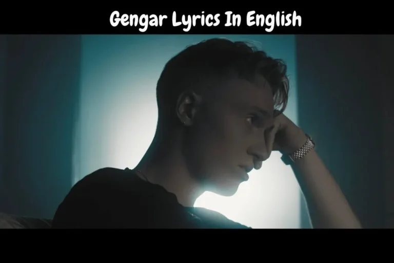 Gengar Lyrics In English